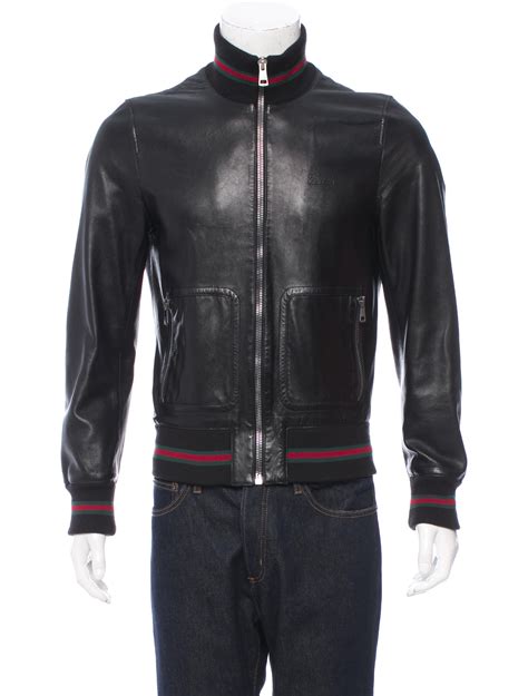 gucci jacket ioffer|gucci leather jackets.